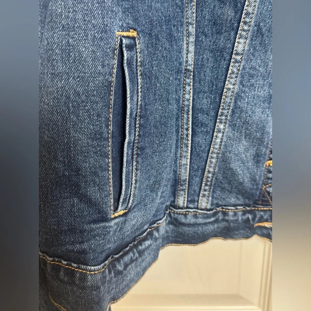 Old Navy Blue Denim Jacket XXL - Picture 5 of 9